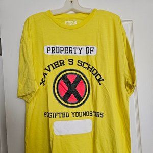 Loot Crate Exclusive X-Men Xavier's School Brand New Men's Tshirt 2XL